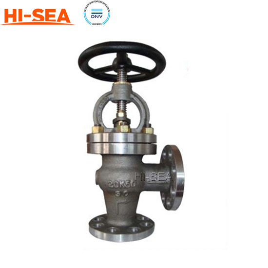 JIS F7316 Marine Cast Steel Angle Globe Valve